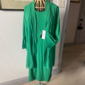Women's JM Studio Dress XL, Green,